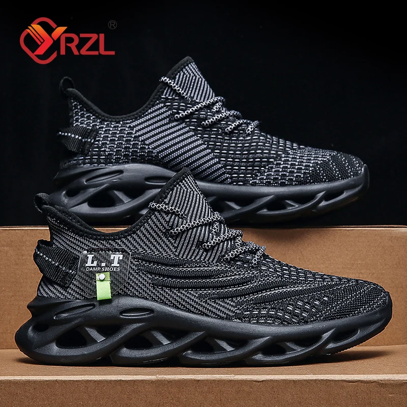 Breathable Mesh Athletic Shoes - YRZL męskie sportowe buty do biegania