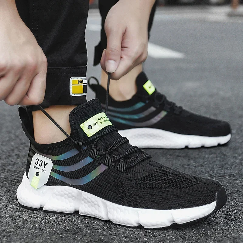Męskie trampki siatkowe oddych – Breathable Mesh Athletic Shoes recenzja i cena