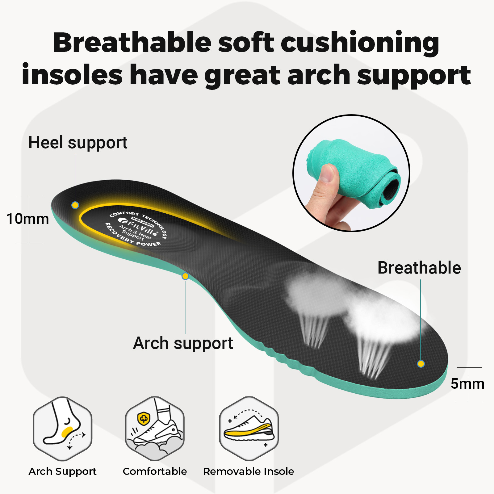 Męskie buty do chodzenia Fitti – Breathable Mesh Athletic Shoes recenzja i cena